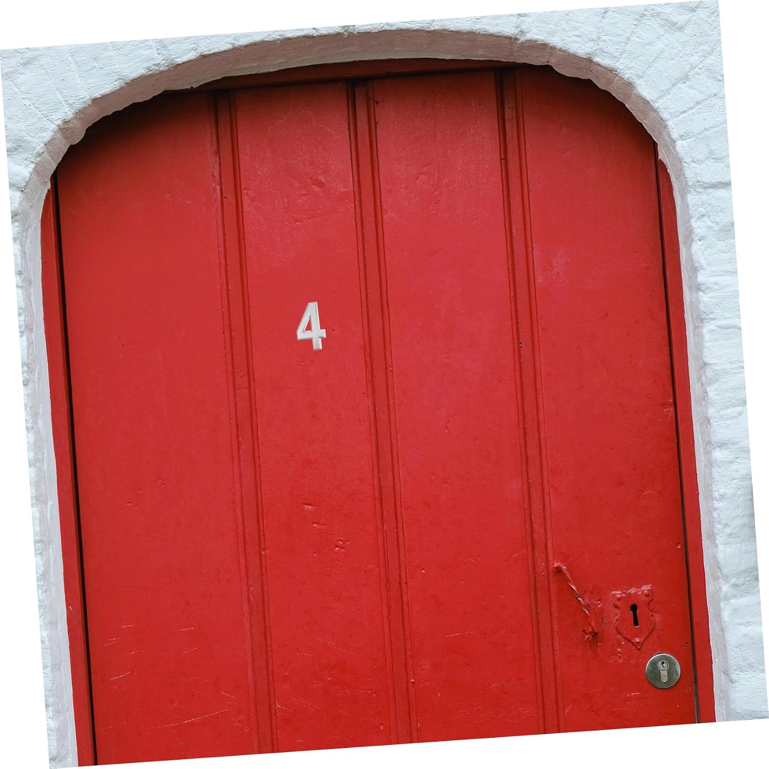 10pcs Self-adhesive House Numbers Modern Silver Address Signs for Doors Hotels Mailboxes Easy to Install Height Digits