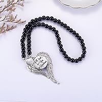 Vista 6 de Adorno conmemorativo de alas de ángel colgante Regalos conmemorativos para la pérdida de mamá/papá/abuela/abuelo/hijo/hija, adorno conmemorativo