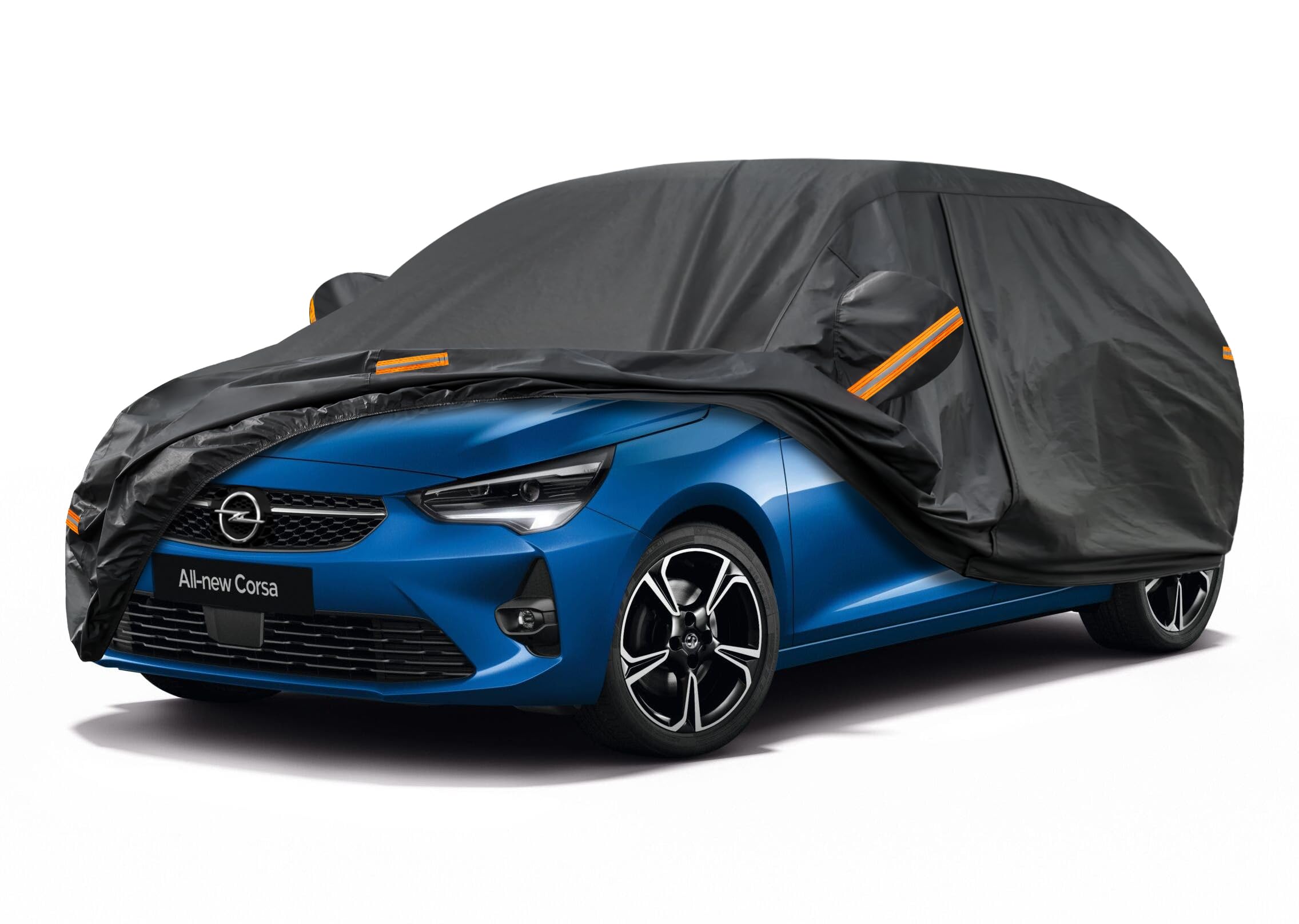 Kayme Funda Coche Exterior, Compatibles con Audi A3 Sportback(1996-2025), Cubierta para Coche Impermeable Transpirable Anti-UV Antipolvo de 7 Capas, Cubre Coche con Cremallera y Forro de Algodón. — view 55