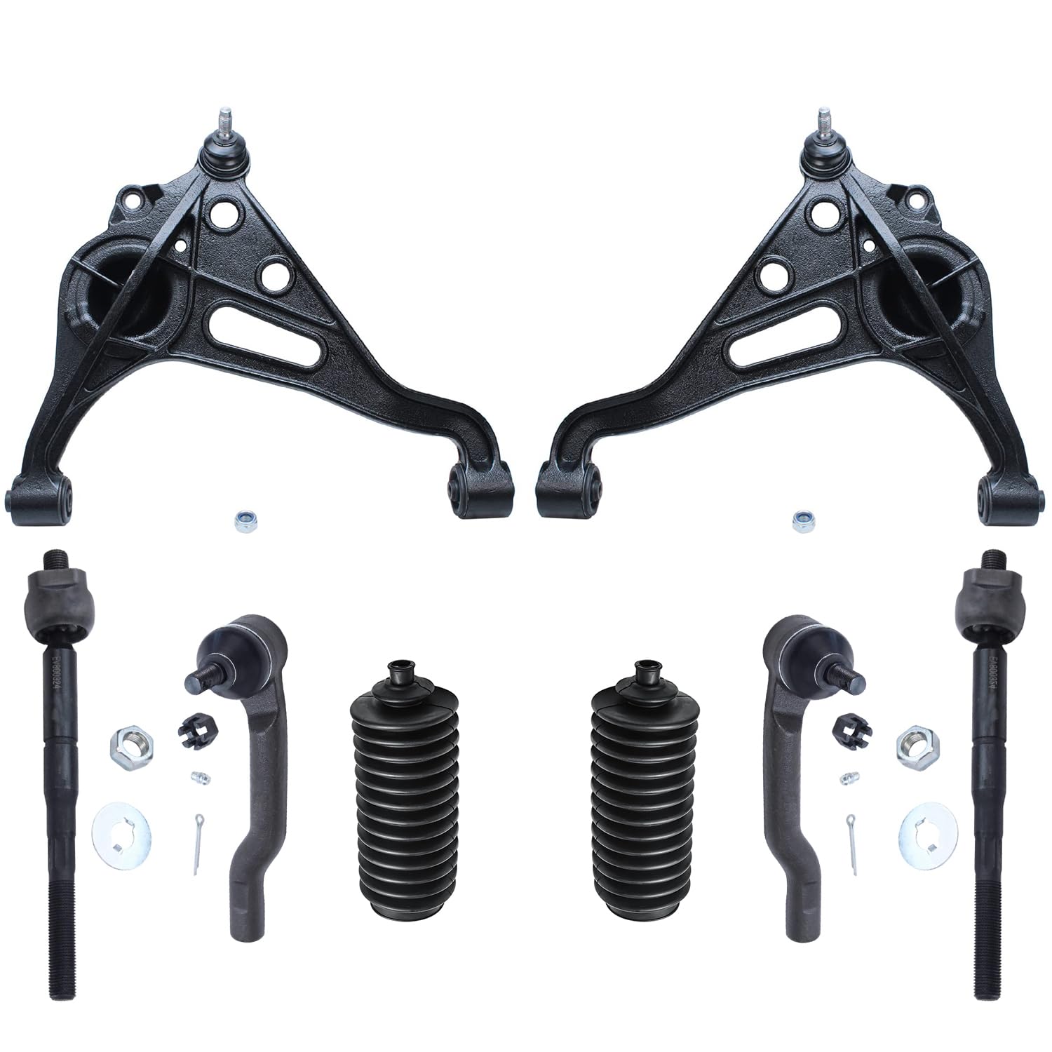 Detroit Axle - 8pc Front Suspension Kit for 1999-2004 Chevrolet Tracker