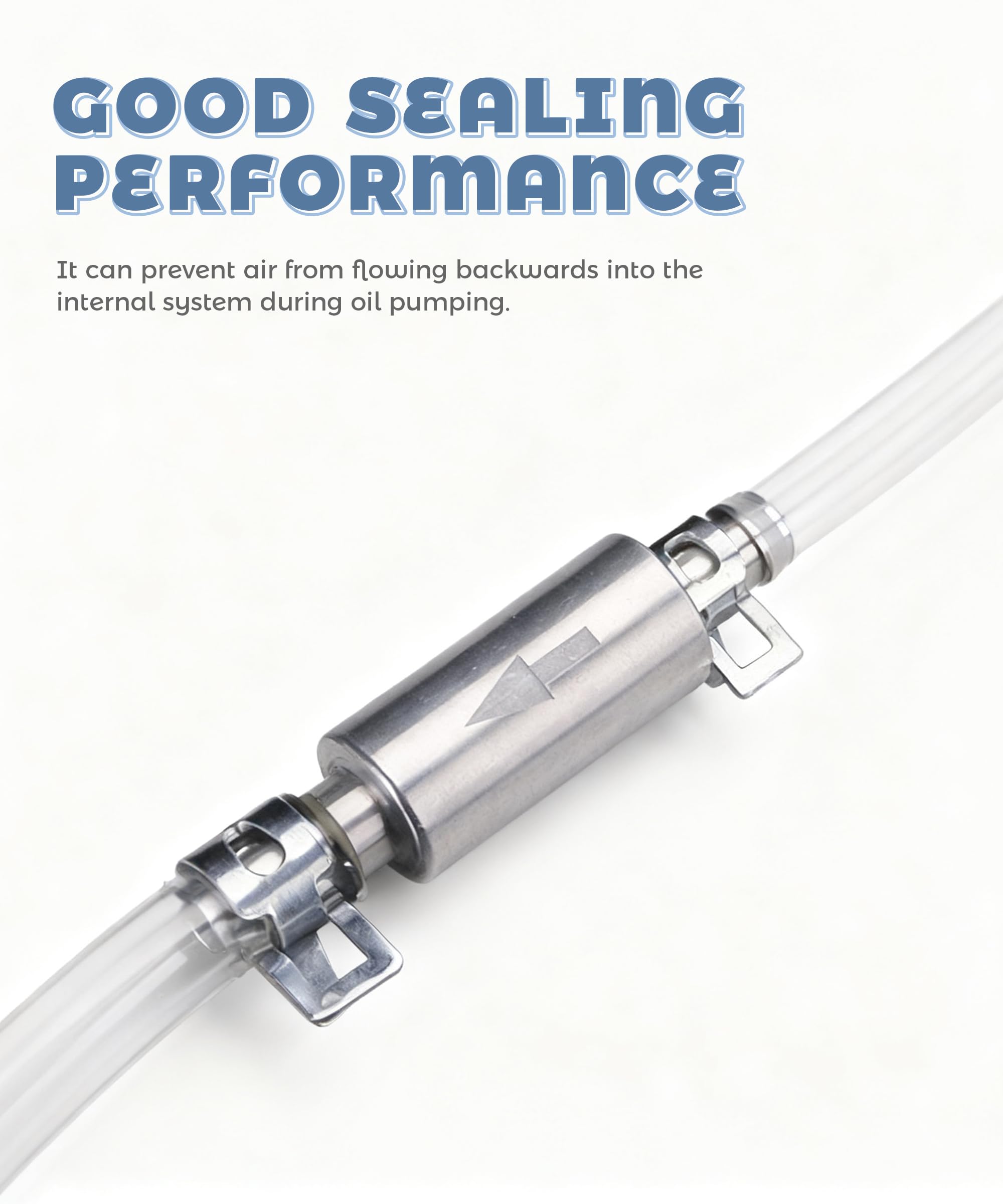 Brake Bleeder Hose Car Accessories Brake Bleeder Hose One Way Check Valve Universal One Way Check Valve Tube — view 3