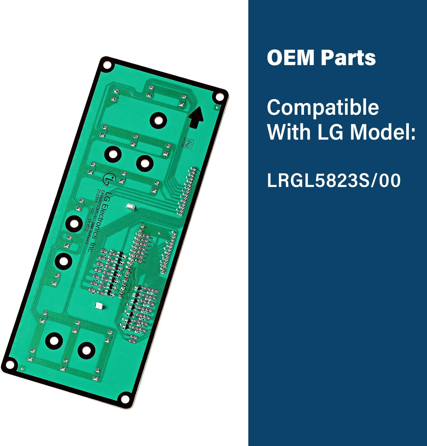 EBR89296404 Range Display Control Board Compatible With LG
