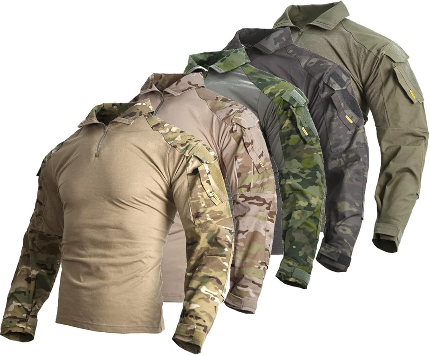 G3 Combat Shirt Camo Mens Tactical Tops Hunting BDU Shirt