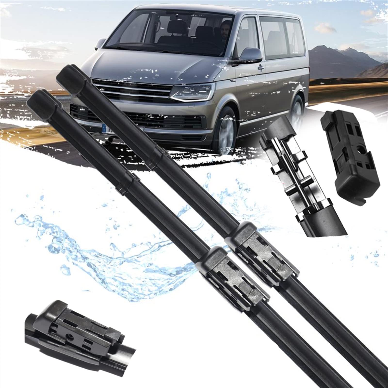 Essuie-Glace pour VW Transporter T5 T6 et Multivan 2014-2017