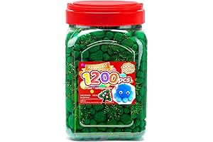Iooleem Green Pom Poms: Vibrant Craft Supplies for Endless Creativity
