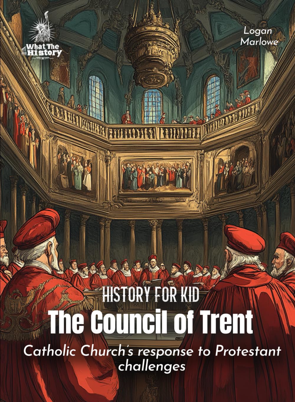 The Council of Trent History for Kids: Catholic Church's response to Protestant challenges (Book for Curious Kids)