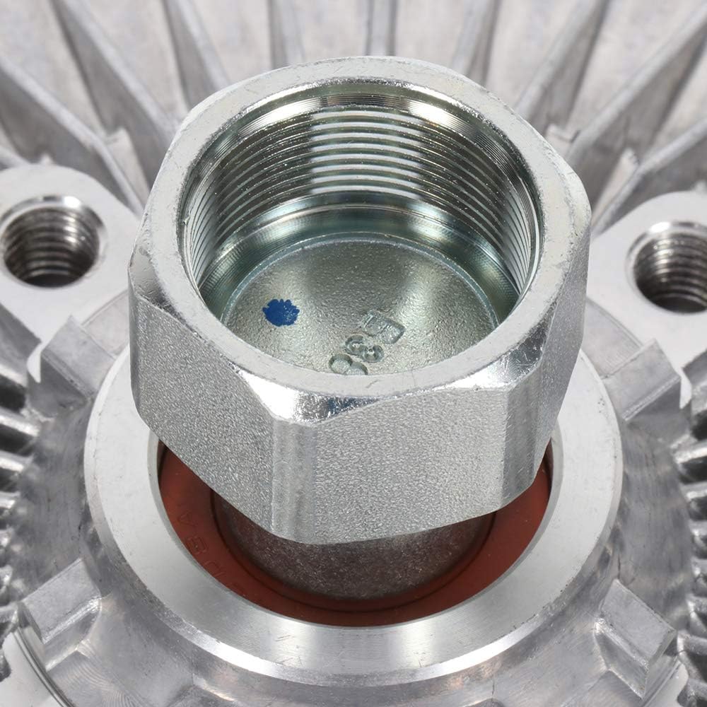 SCITOO Engine Cooling Fan Cluth Compatible with 2004 for Cadillac for Escalade 5.3L 2004 for Cadillac for Escalade 6.0L 2004 for Cadillac for Escalade ESV 6.0L Replace#2744