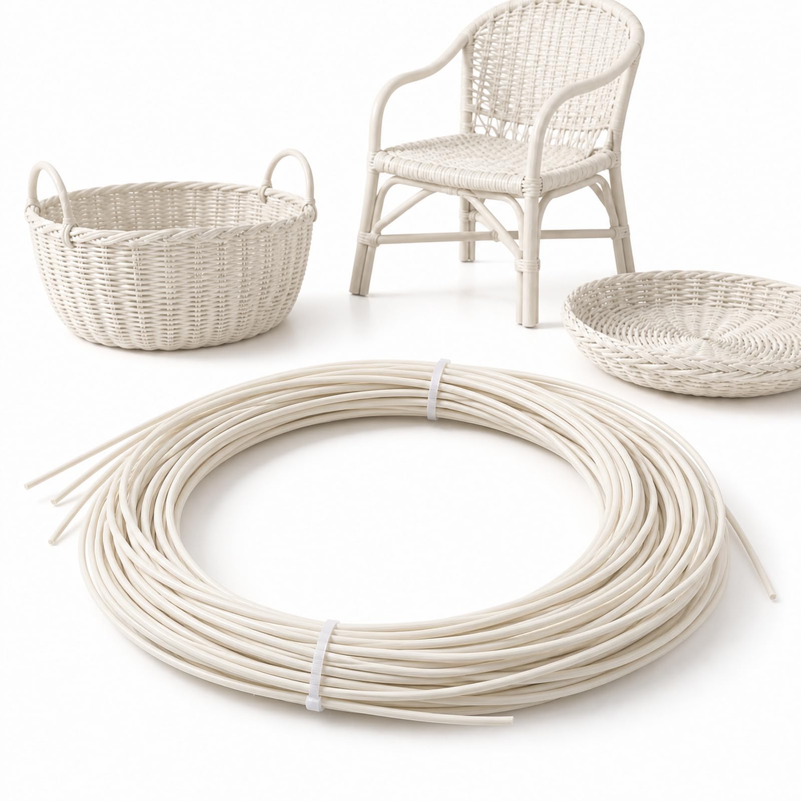 Rattans Rotolo Riparazioni Mobili Tubo Da Intreccio,Rattans Naturale Tondo