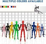 10 figurines d'action T13 (assemblage requis), figurine d'action Titan multi-articulée détachable avec 10 couleurs, figurine d'action 3D imprimée Dummy 13 avec accessoires pour décorations de bureau de collectionneurs, DIY