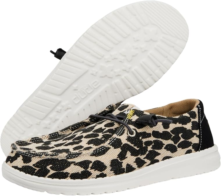 HEYDUDE Wendy Leopard Sparkle