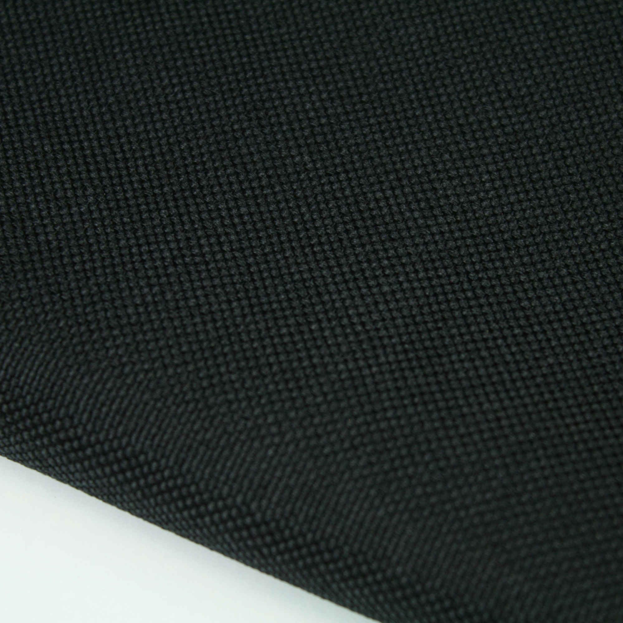 Plain Soft Linen Look Fabric Curtain Dressmaking Upholstery Fabric (Black)