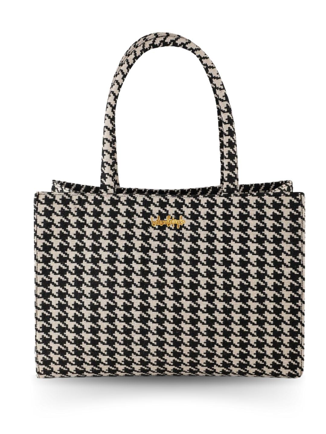 like style Jute Shoulder bag with Zipper Closure-picture-40