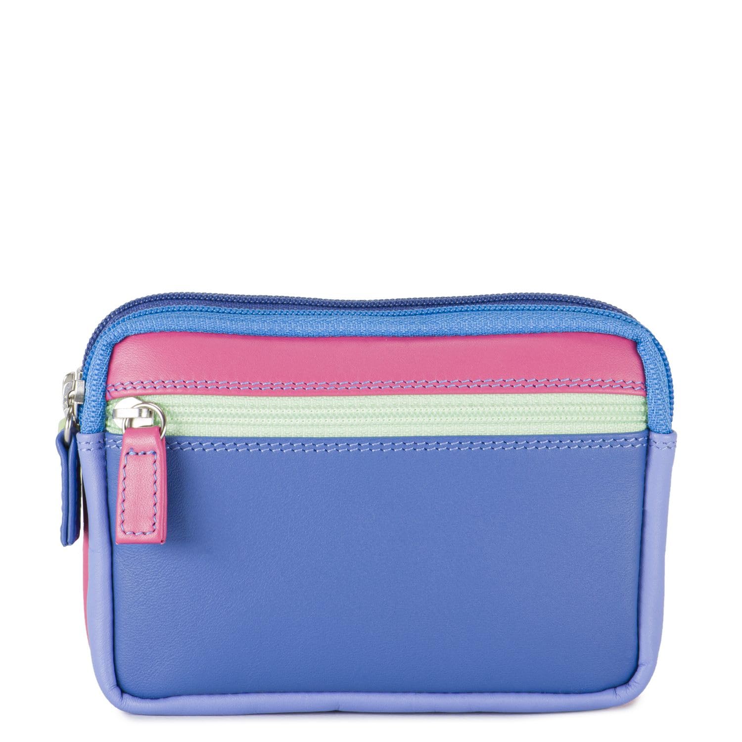 mywalit Unisex grote rits portemonnee accessoire reizen portemonnee, Zwart, uni