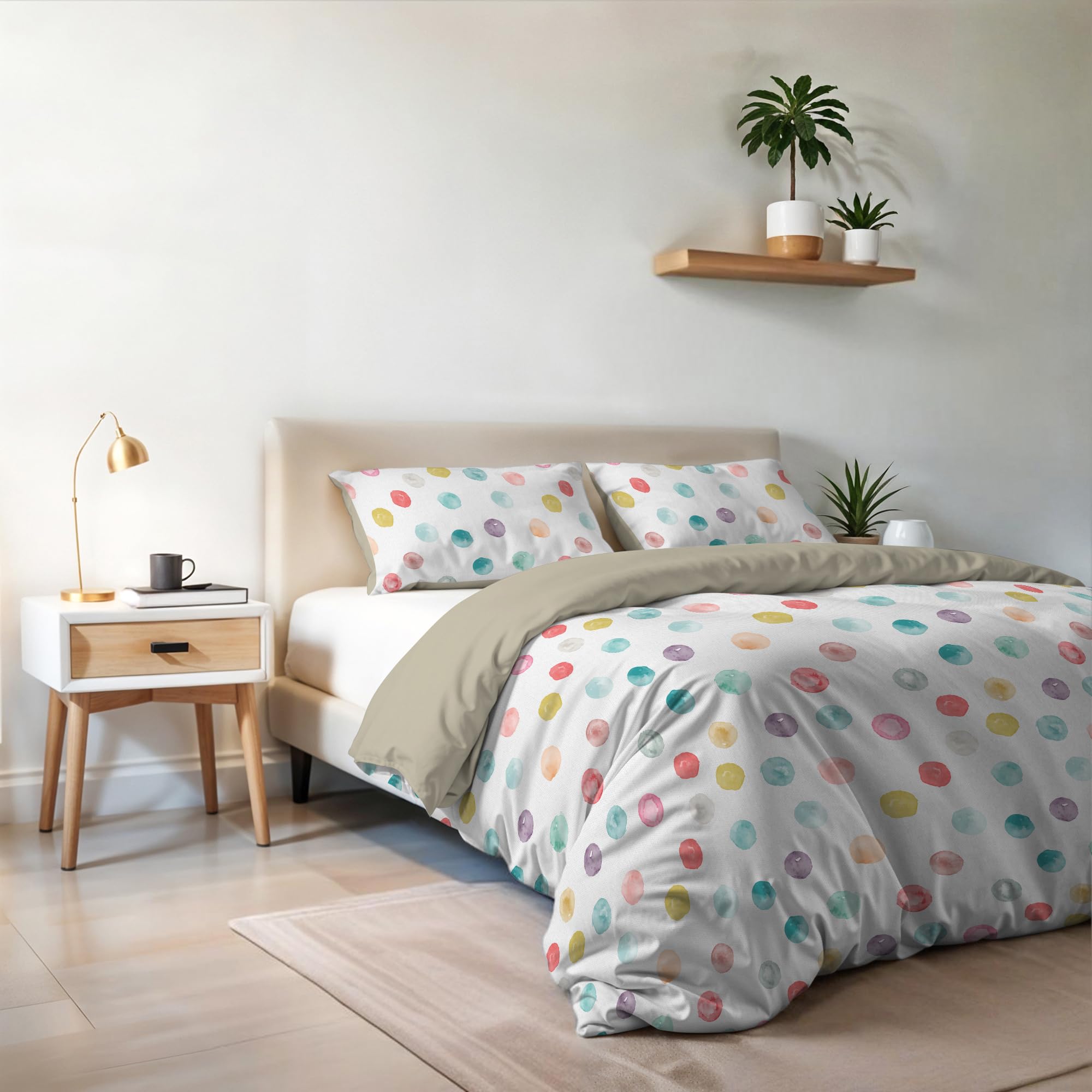 Italian Bed Linen MB Home Italy “Fashion” Duvet Cover Set, Baloon, Double