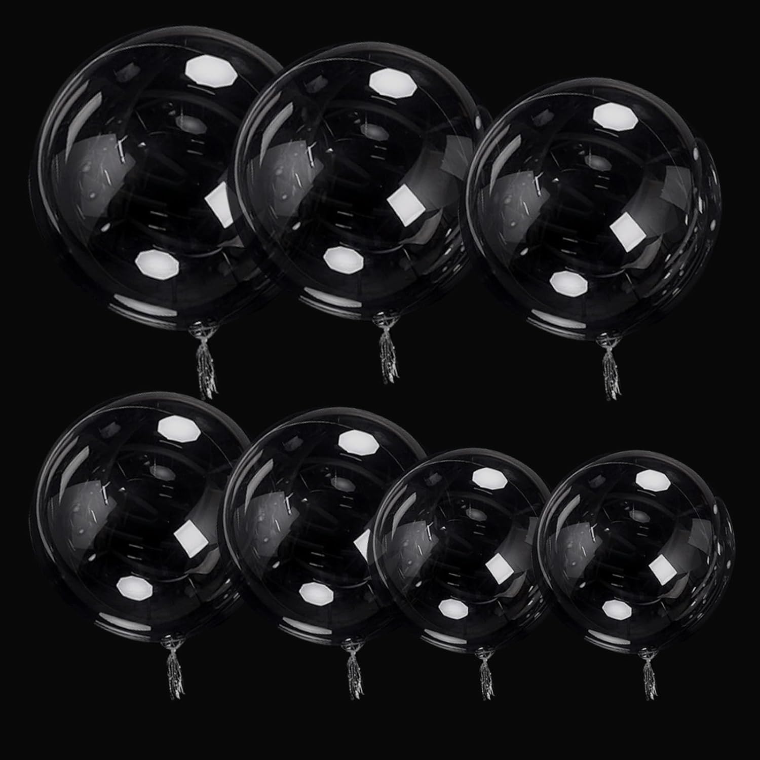 20 PCS Bobo Balloons Transparent Bubbles Balloon for Indoor Outdoor Weddings Party Festival Party Decorations