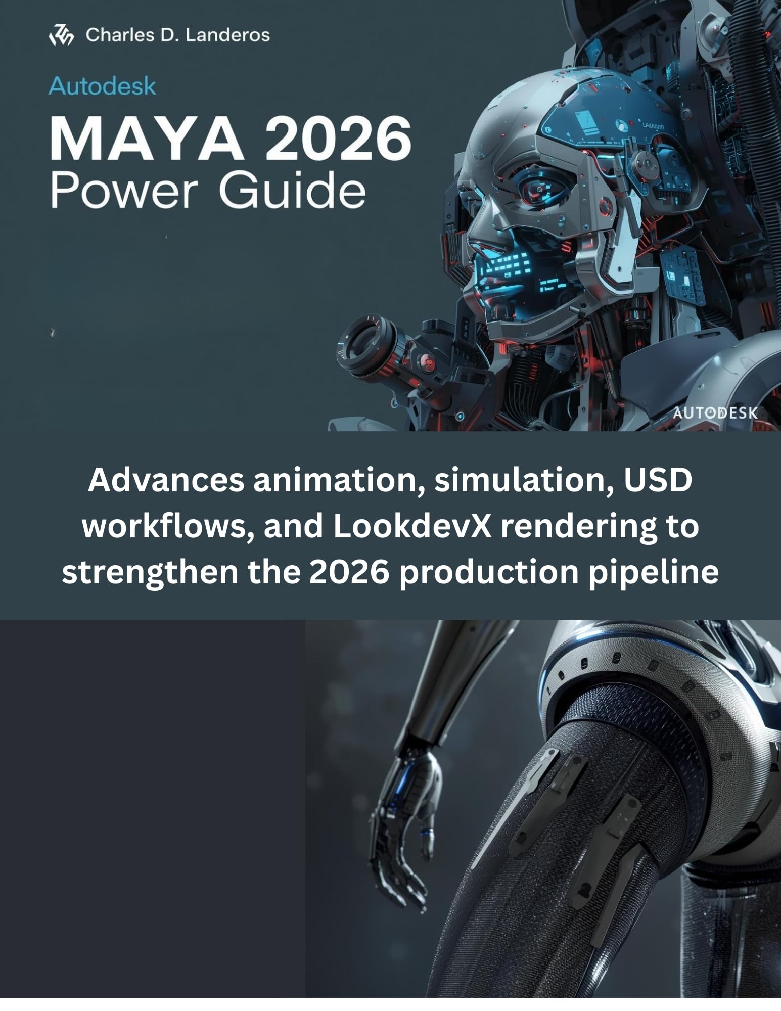 Livre Autodesk Maya 2026 manuel technique d'animation et de simulation USD
