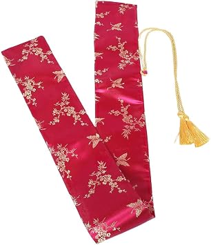 PRETYZOOM Chinese Kung Fu Holder Soft Silk Travel Bag for Jian