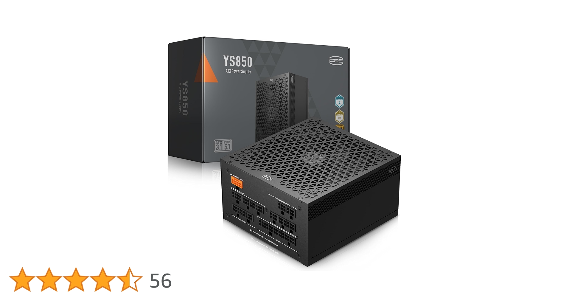 Amazon | PCCOOLER PSU CPS YS850 電源、850W 80 Plus Gold 認定