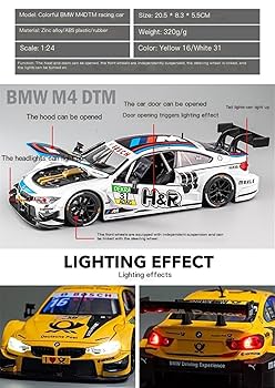 ミニカー BMW M4 DTM 2014 Amazon.co.jp: ミニカー スケールモデルカー