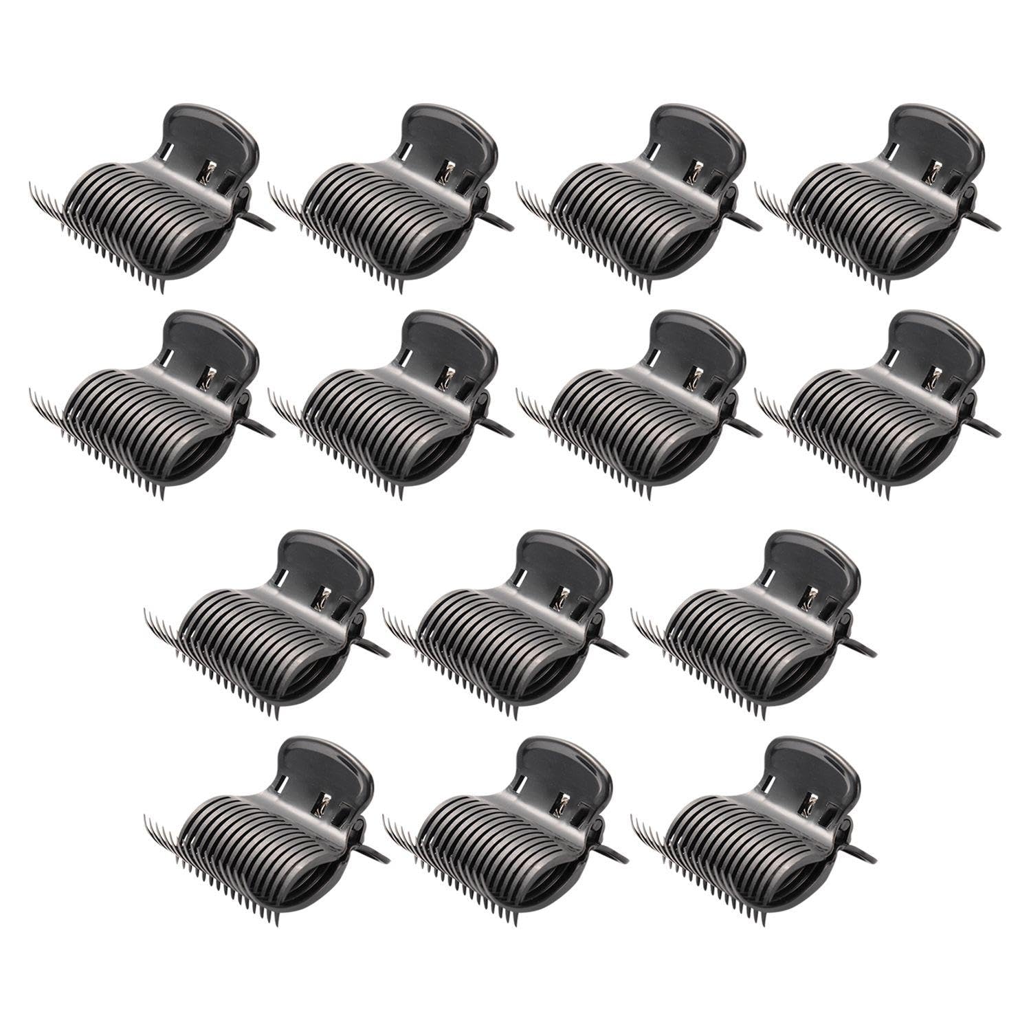 14 Perm Hair Care Clips, Plastic Hair Curlers, High Temperature Resistant Heat Insulation Clips, Fashionable Styling Clips, Hair Salon Tools.