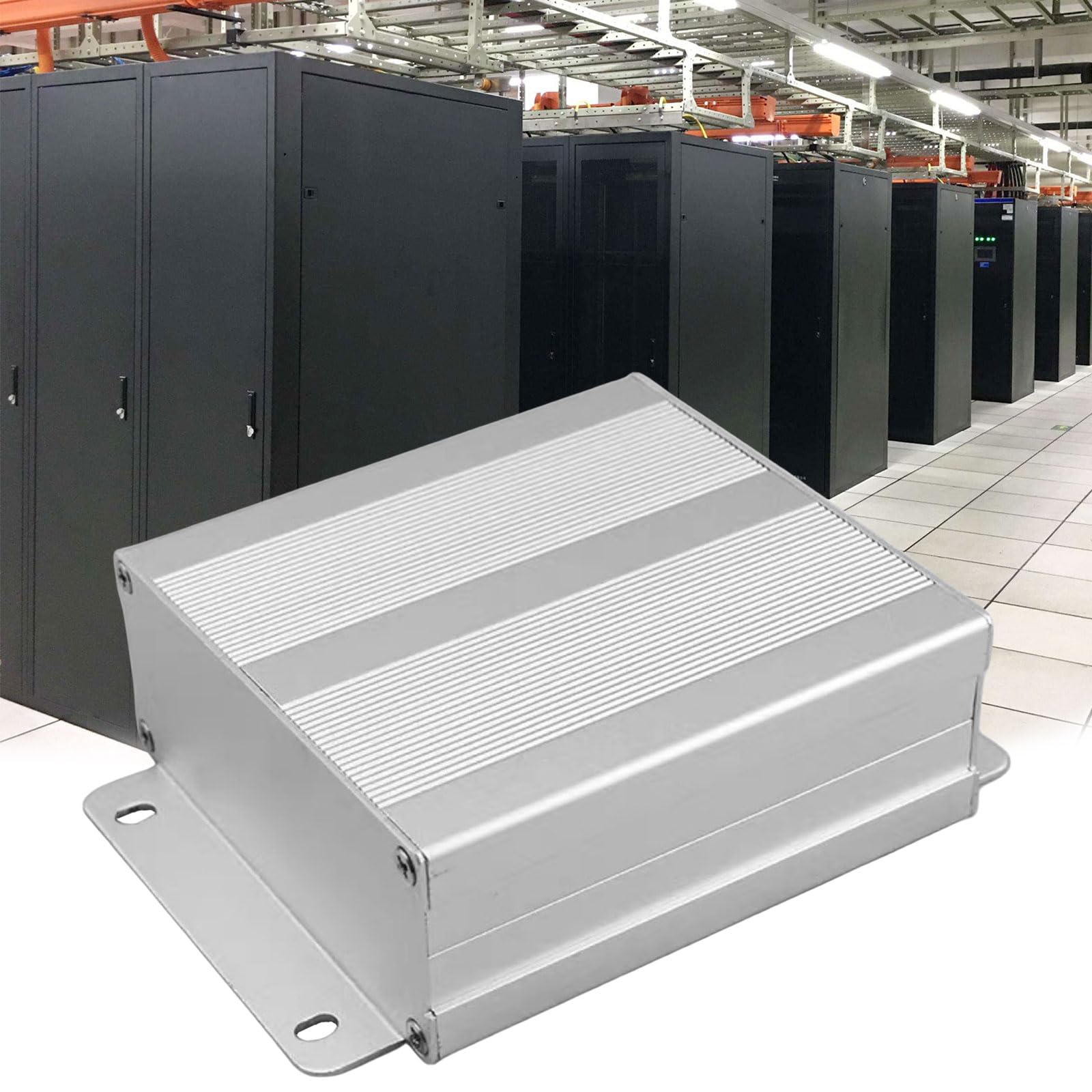 Sturdy Metal Casing Power Supply Case for Home and Office Security Systems with Easy Installation Daily Casual Use