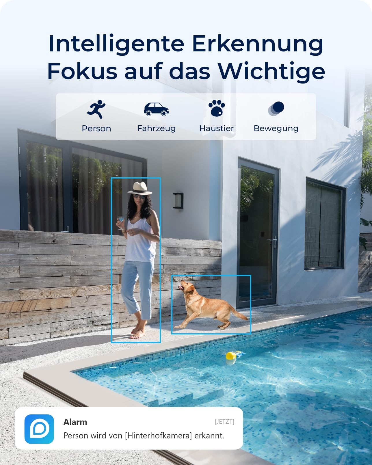Reolink 4K Überwachungskamera Aussen Akku Set mit Home Hub, Farbnachtsicht | Zentrale Verwaltung & Lokaler Speicher, Ohne ABO, Bank-Level-Verschlüsselung, 2.4/5GHz WLAN, Argus 3 Ultra 2-Kamera-Set