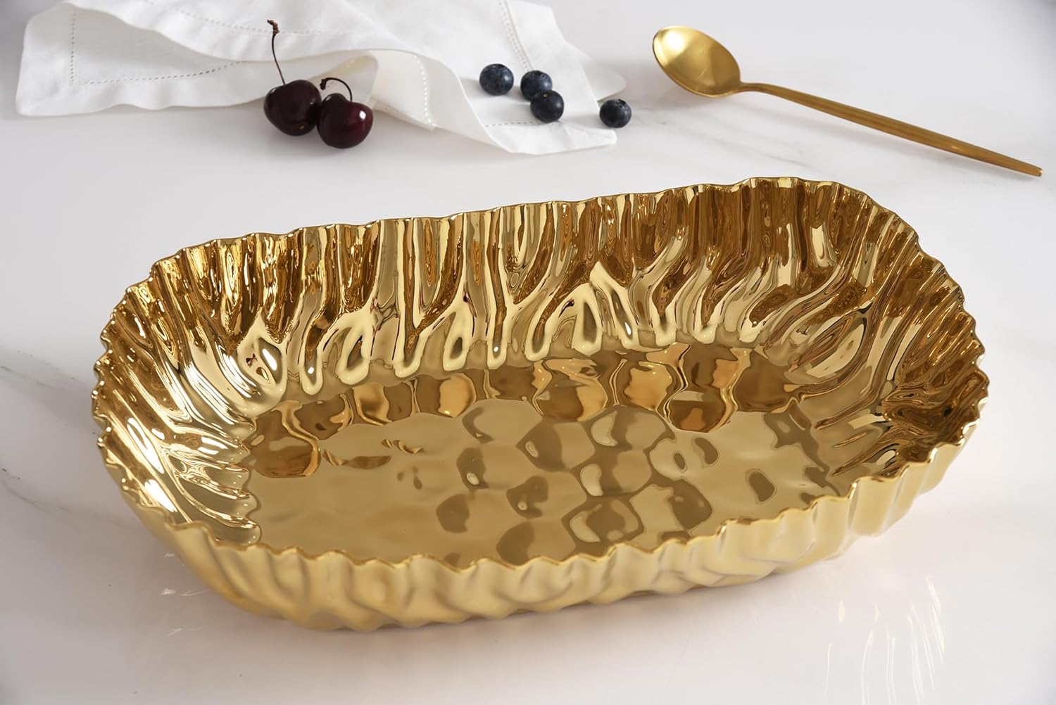 Mascali D’oro, Large Deep Server, 14.5" x 9.25" x 3"