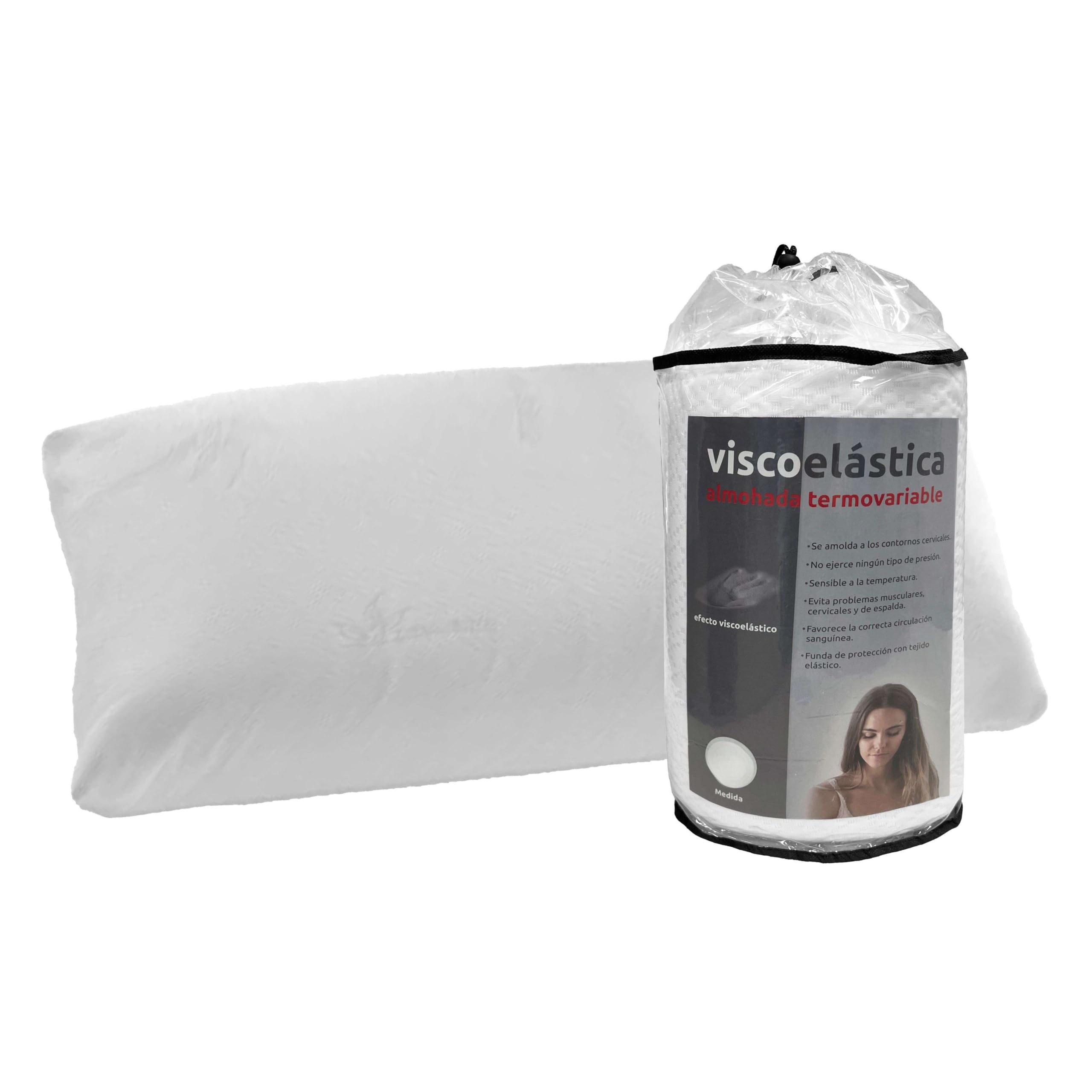 Mivis Almohada visco Alta 150 cm Color Blanco