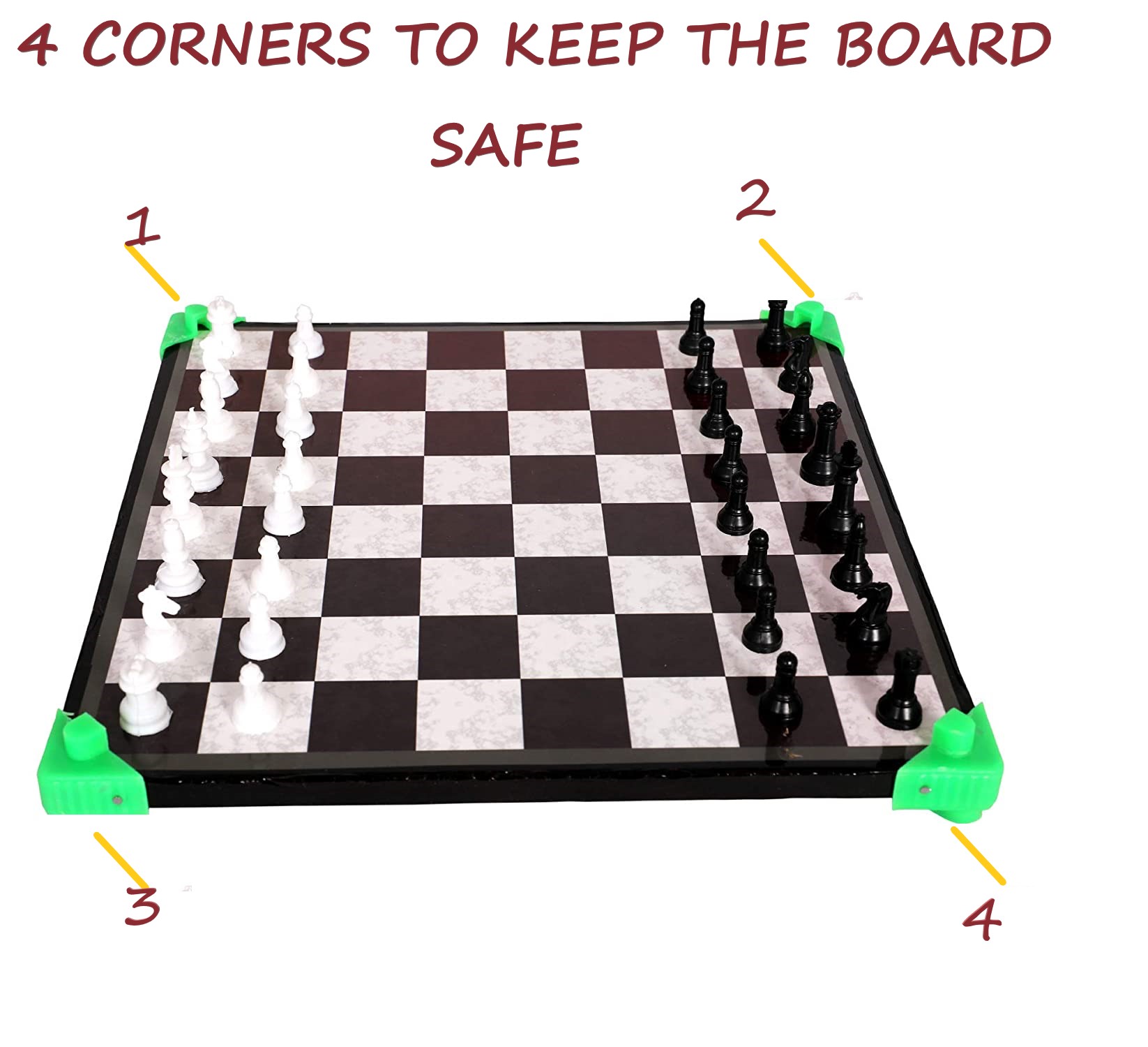 Buy Tefarah Decor Wooden Chess Ludo Snake & Ladder Board Game//Size- 12  inch//2 in 1 Game Set Online at Low Prices in India - Amazon.in