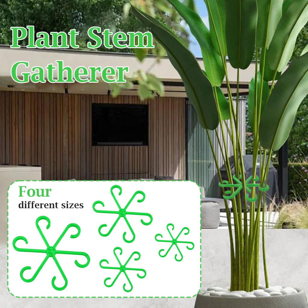 Plant Support Clips - 4 Pack for Climbing Plants -3