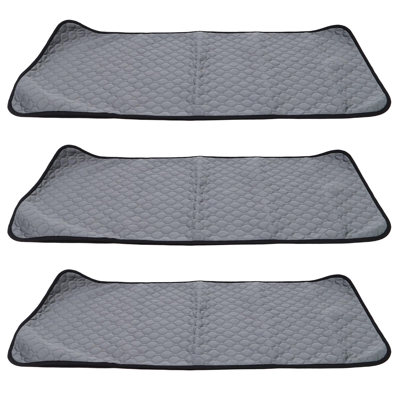 BESTonZON Tapis D'urinoir Lavable pour Chien Tapis de Propreté Absorbant Antidérapant 3 Pcs pour Apprentissage Propreté Chien et Chat Utilisation Annuelle