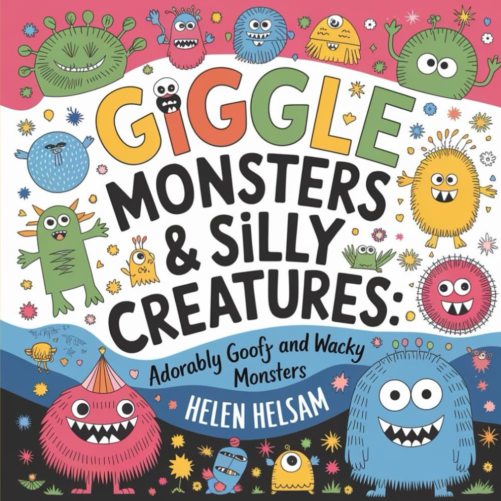 Giggle Monsters & Silly Creatures: Adorably goofy and wacky monsters