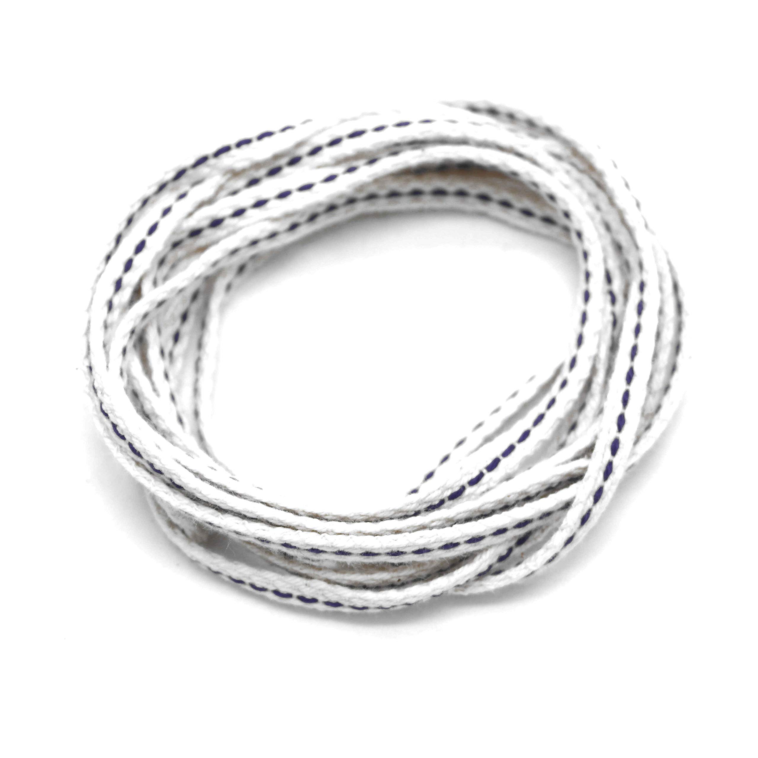 2 Meters Of Hattersley Aladdin 3/8" (9.5mm) Flat Paraffin Wick