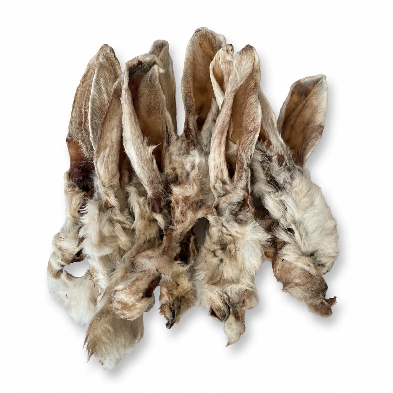 Oreilles de lapin pour chiens - 1 kg - Oreilles de lapin séchées avec fourrure, collation à mâcher riche en protéines - Friandise naturelle pour chien - Pour soins dentaires, barbe et mastication