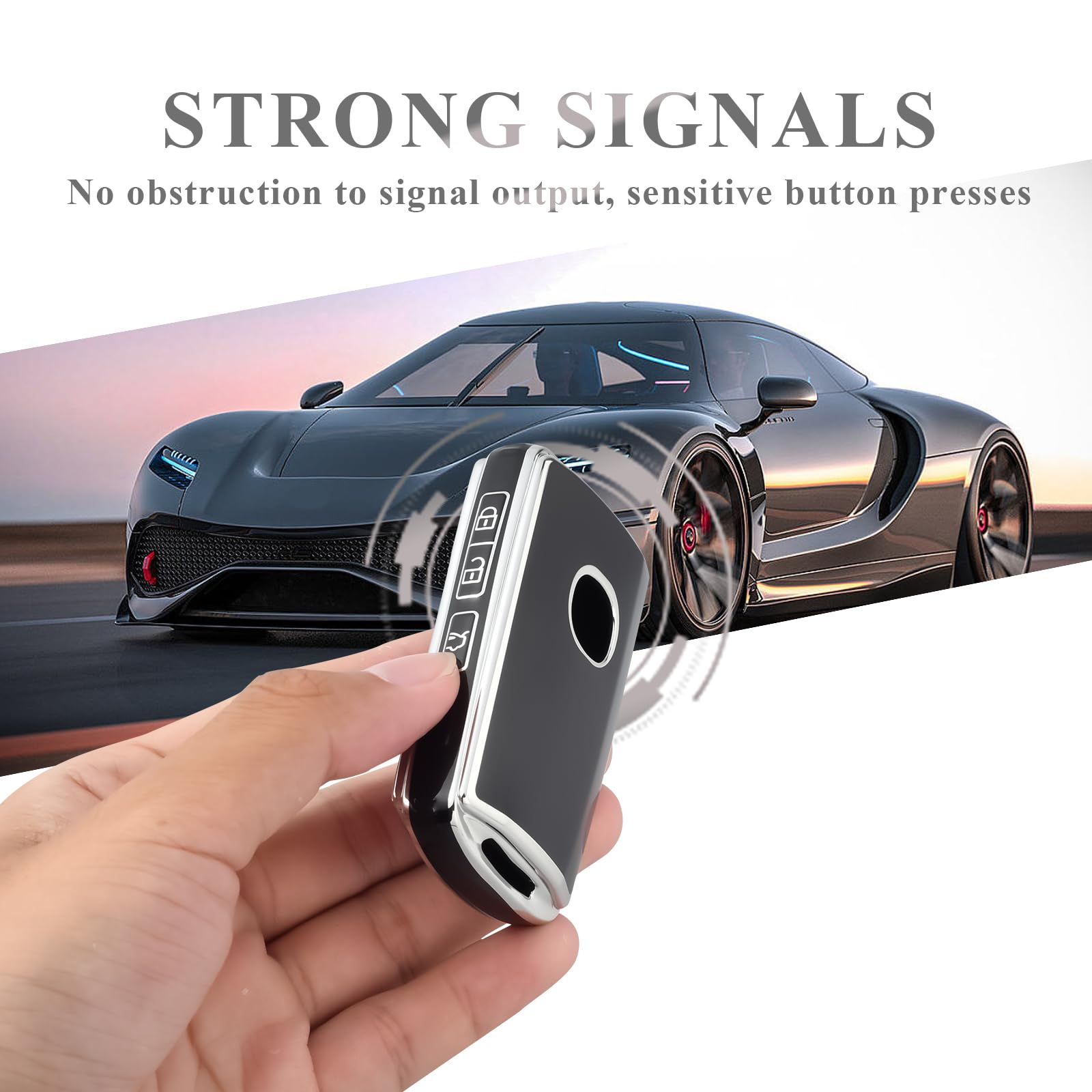 OFFCURVE Key Cover Case Key Cover Remote Control Suitable for Mazda 3 6 CX-30 CX-50 CX-60 CX-90 CX-4 CX-5 CX-8 CX-9 MX-5 MX-30 Axela Saloon MX-5 Miata RF 3 Hatchback 3 BP