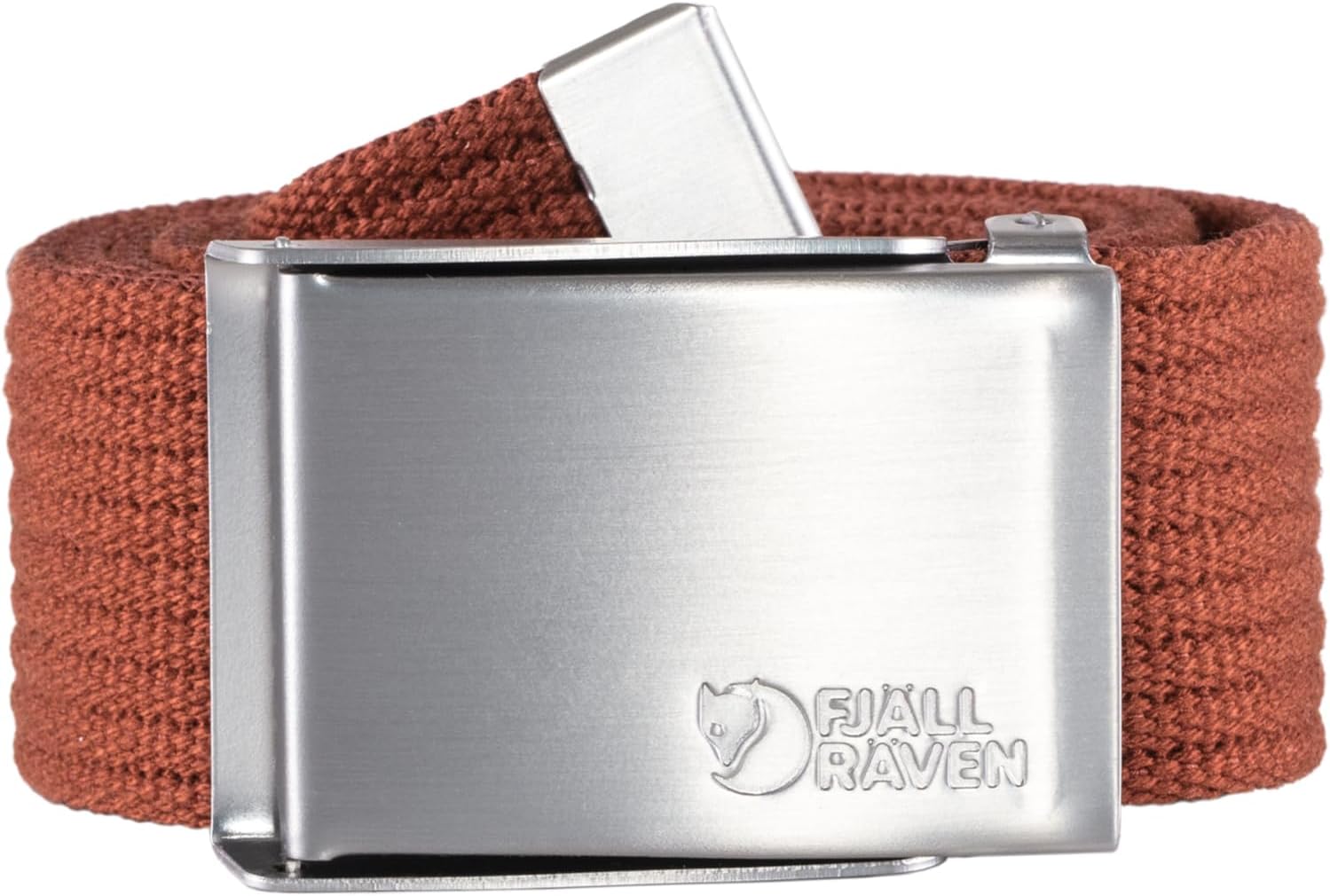 Fjällräven Canvas Belt - Durable Webbing, Adjustable Buckle, Classic Style - Hiking, Travel