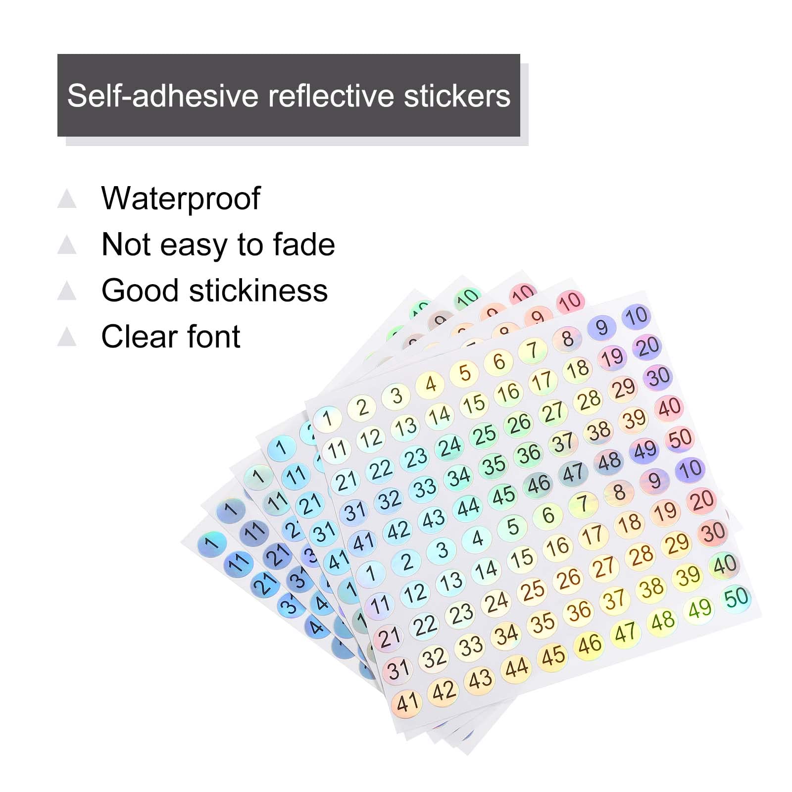Stickers Reflecterend | Stickers in Zeefdruk