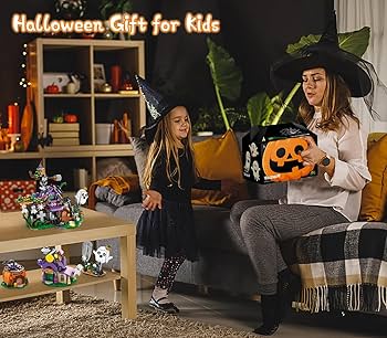 Amazon.co.jp: YZYVIOW ハロウィン 組み立て ブロックセット カボチャ