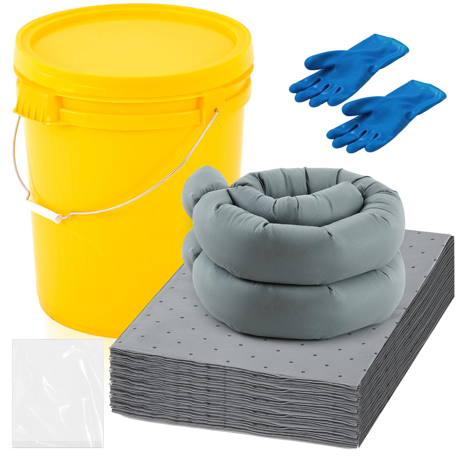 Kit de déversement 29 pièces DoubleFill portable universel haute capacité - 8