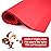 MIAHART 60 Sheets Christmas Tissue Paper 50 * 35cm Christmas Wrapping Paper for DIY and Craft Gift Bags Decorations (Red)