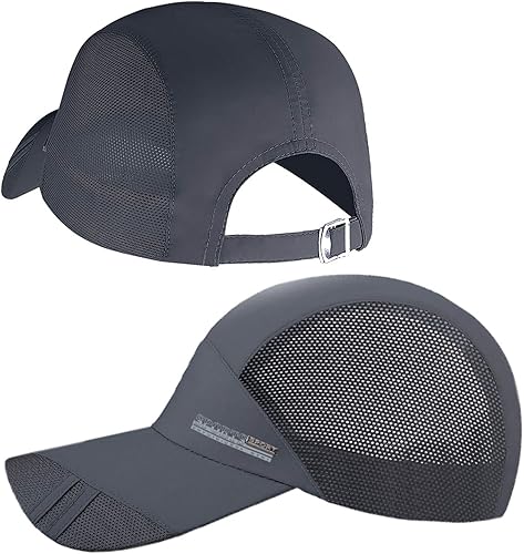 Miniatura 2 de Gorra de béisbol de secado rápido de malla para enfriar el sol gorras deportivas para golf ciclismo correr pesca