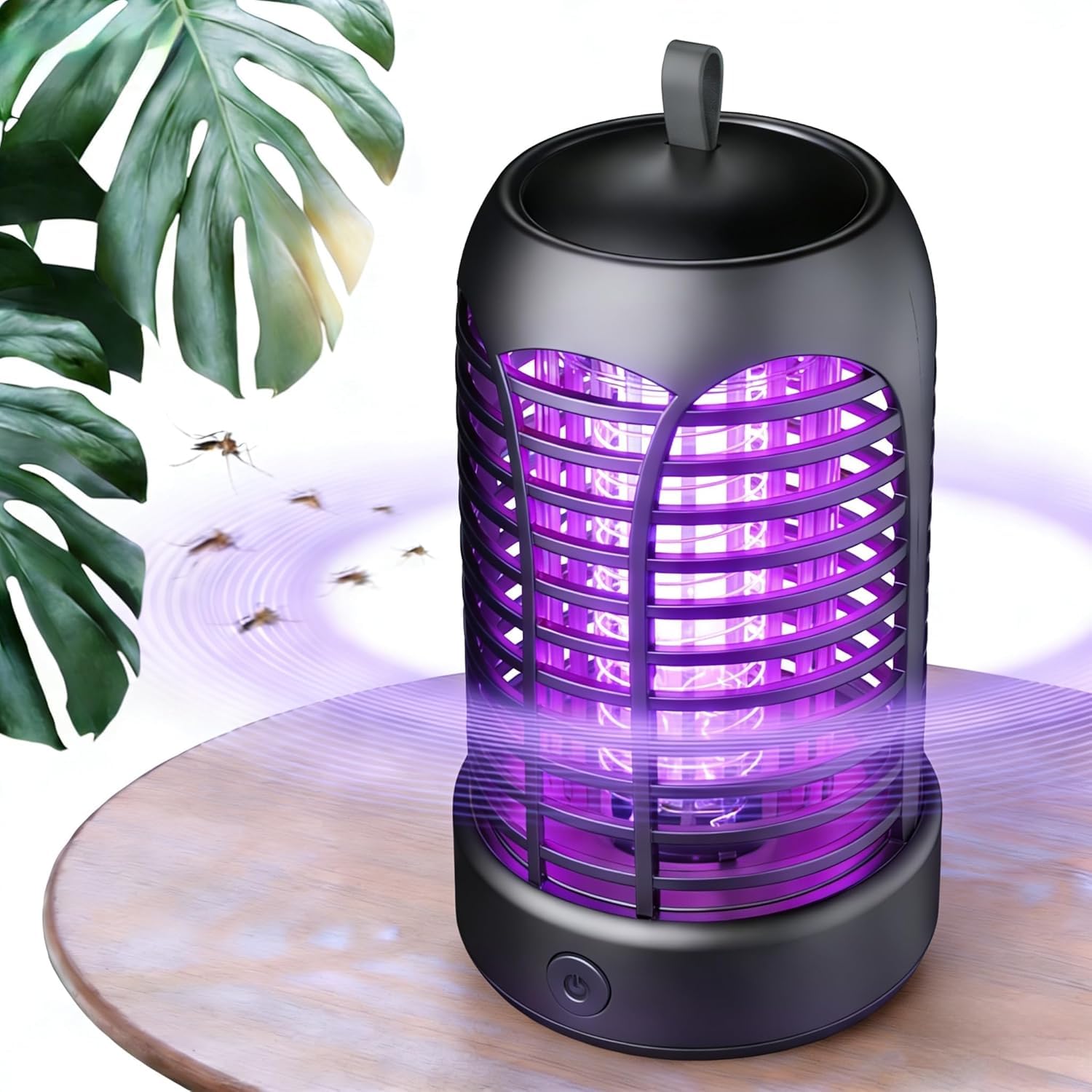 Bug Zapper Electric Indoor & Outdoor Mosquito Killer Lamp,3800V Insect Pest Fly Killer,Waterproof Mosquito Killer Lamp,Effectively Eliminates Mosquitoes,Flies,Fruit Flies like