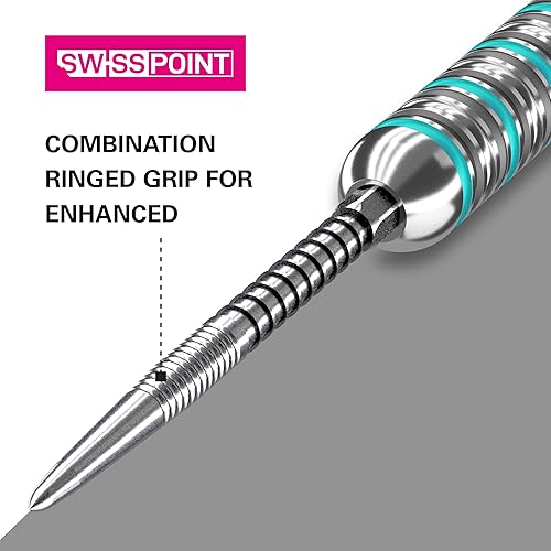 Miniatura 3 de Target Darts Juego de dardos de punta suave de tungsteno Bolide plateado