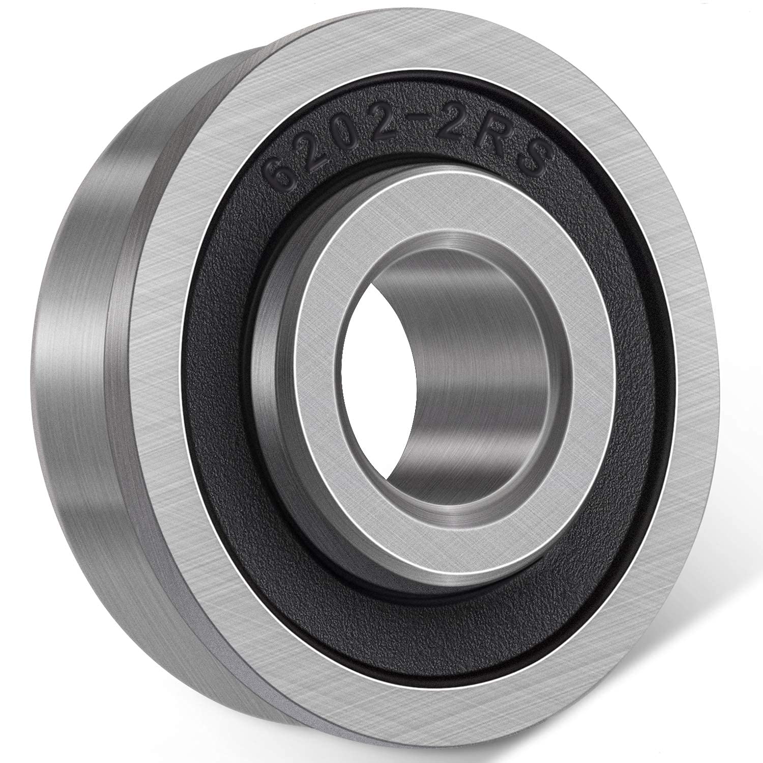 Paquete de 10 rodamientos de bolas con brida de 5/8" x 1-3/8" x 1/2", para cortacésped, carretillas, carros y camiones de mano, repuesto para JD AM118315, AM35443, Stens 215-038, 215-061, etc