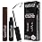 Luxillia Magnetic Eyeliner for Magnetic Eyelashes, Upgraded Strongest Hold, Most Natural Look, Waterproof, Smudge Proof Liquid Liner (Brown + Black)