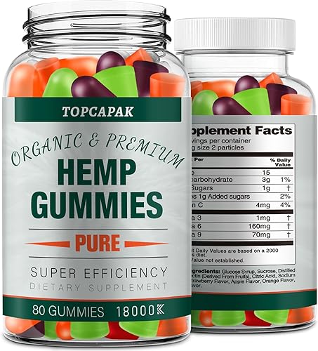 Orgainc cultivado en USA Omega 3 6 9 de alta potencia 620000 gomitas 240201-02