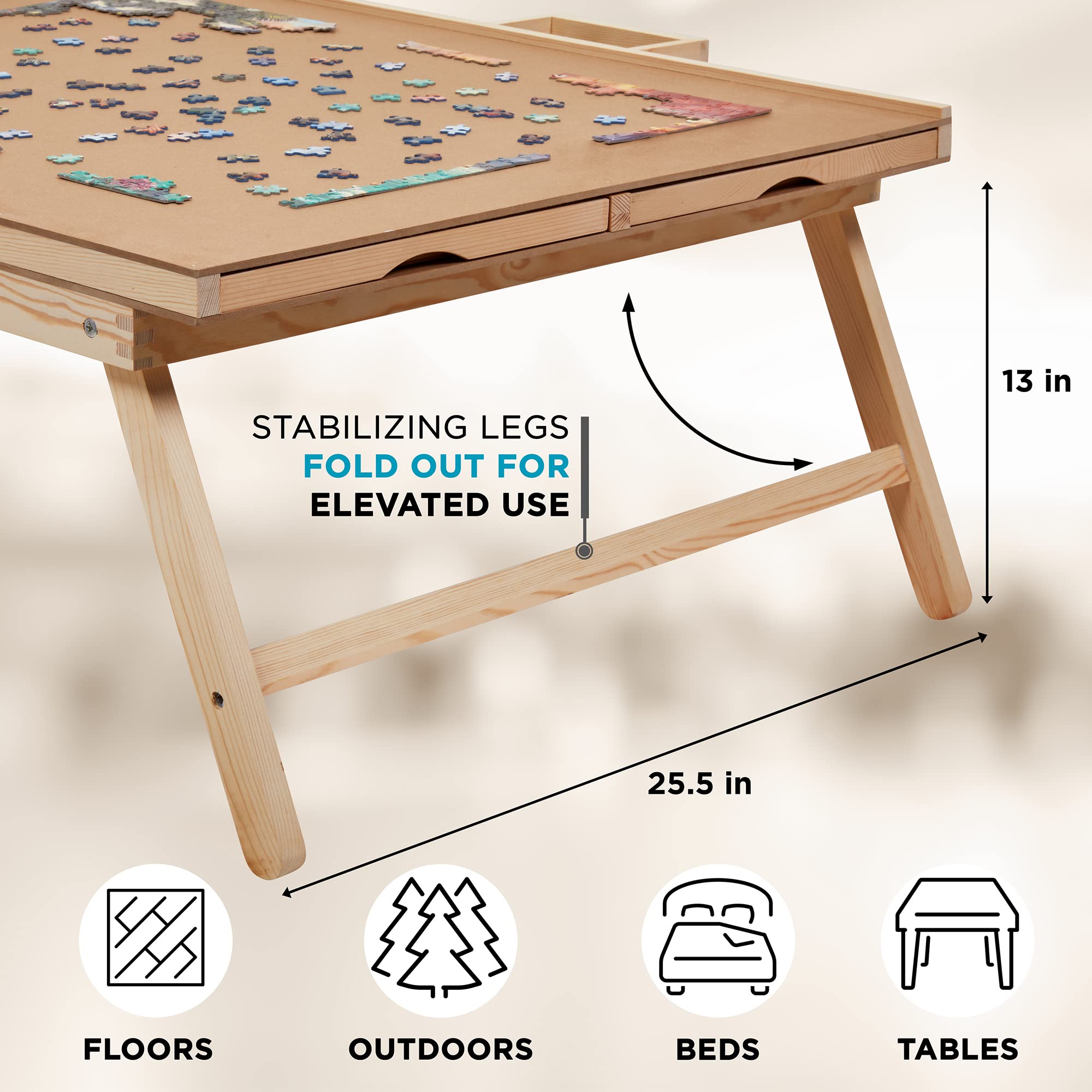 Amazon.co.jp: SkyMall 1500ピース パズルボードラック マット