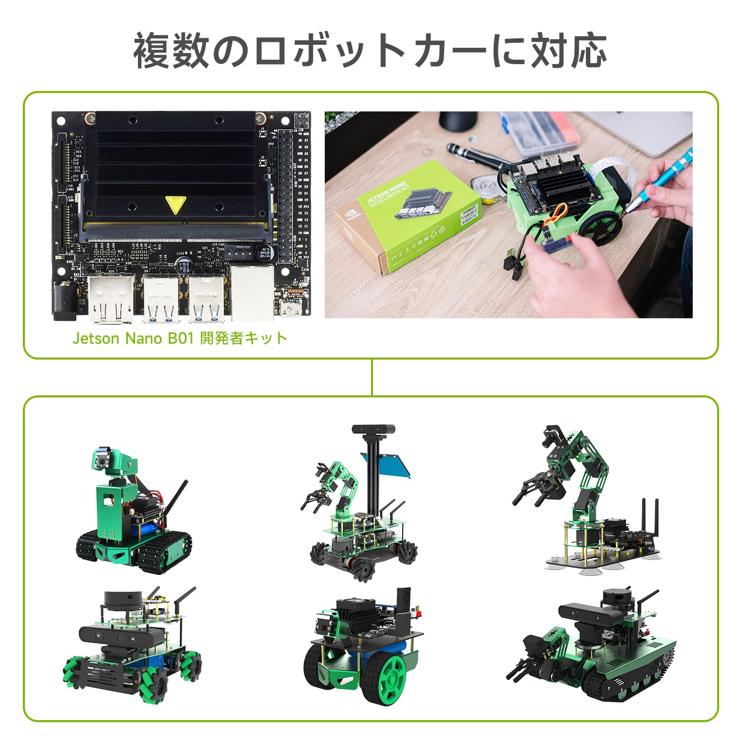 Jetson Nano B01 開発者キット メモリ4GB Amazon.co.jp: Yahboom Jetson Nano B01 公式開発キット N-VI-Dia