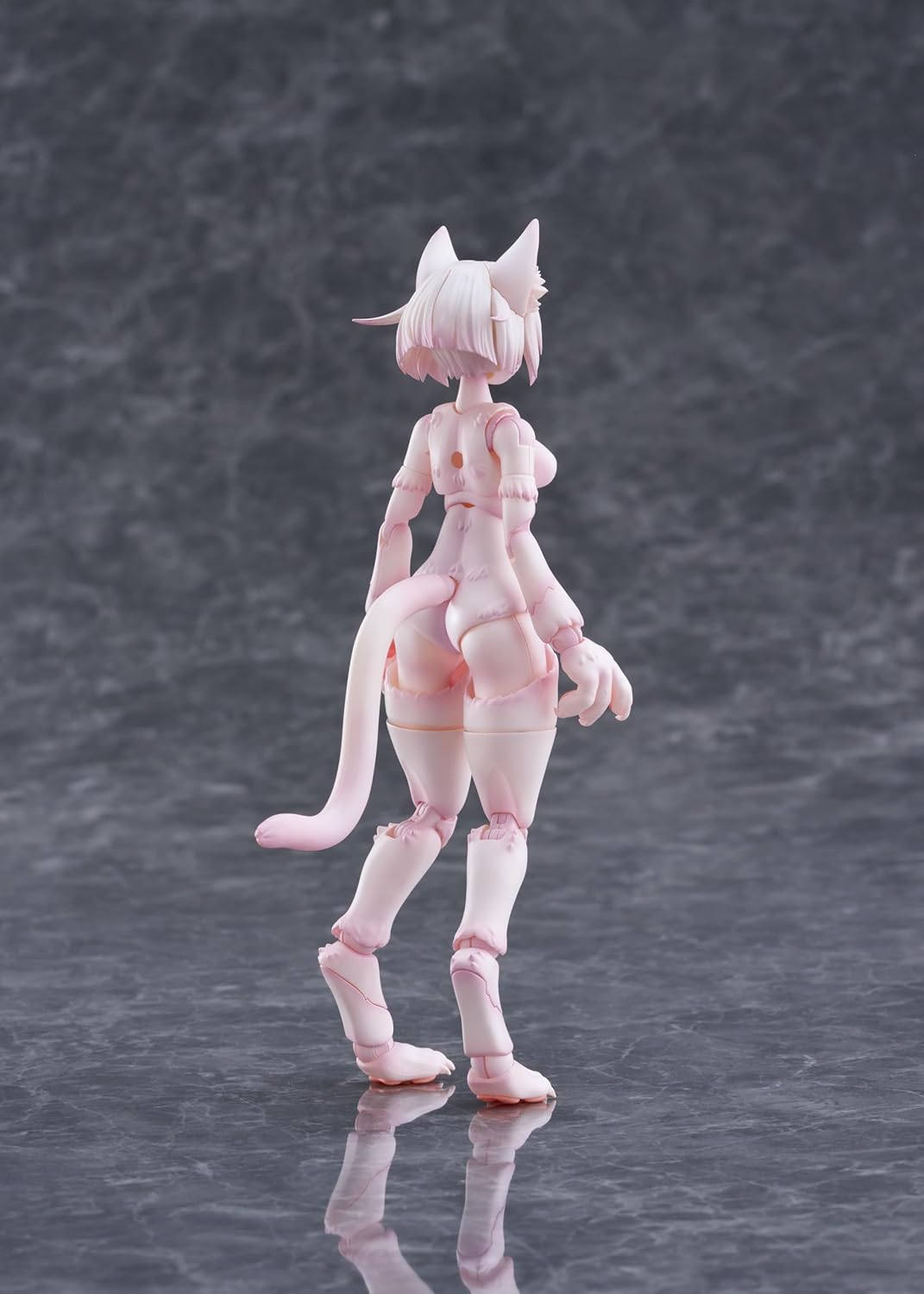 Aoshima Bunka Kyozai (AOSHIMA) Kemo Plastic No. KP-01R Kaomani Non-Scale Approx. 6.1 inches (155 mm), ABS & PVC Color Coded Plastic Model