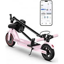 350W/500W Electric Scooter for Adults &amp; Teens - 19/22MPH &amp; 15/22Mile Range Commuter E-Scooter with App Control, with Seat (Option), Dual Suspension (Option)